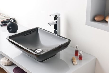 Przejdź do produktu Umywalka na blat 50x40 cm, czarny (TP140.40000)