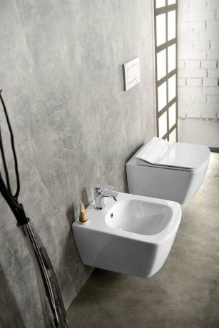 Przejdź do produktu GLANC bidet wiszący, 37x51,5 cm