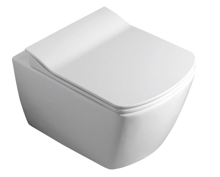 GLANC WC miska podwieszana, rimless