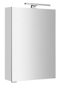 MIRRÓ LED szafka z oświetleniem LED, 50x70x15cm, lewa/prawa, srebro