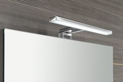MIRRÓ LED szafka z oświetleniem LED, 60x70x15cm, lewa/prawa, srebro