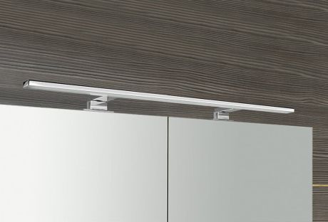 Przejdź do produktu MIRRÓ szafka z lustrem, oświetlenie LED, 120x70x15cm, srebro