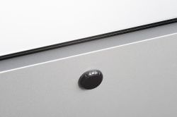 MIRRÓ LED szafka z oświetleniem LED, 80x70x15cm, czujnik zbliżeniowy, srebro