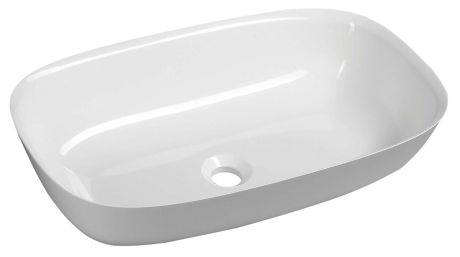 Przejdź do produktu REIKO umywalka kompozytowa nablatowa 60x36cm, biała