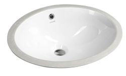 Umywalka ceramiczna 43x33cm, pod blat