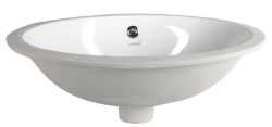 Umywalka ceramiczna 43x33cm, pod blat