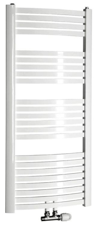 STING grzejnik łazienkowy, 650x1237 mm, 679 W, biały