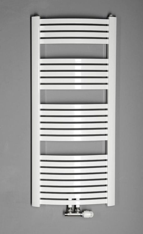 STING grzejnik łazienkowy, 650x1237 mm, 679 W, biały