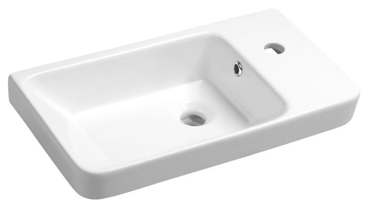 LUXA Umywalka ceramiczna 55x30 cm