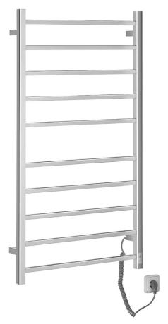 Przejdź do produktu ESKINADO elektryczna suszarka na ręczniki z wył. czasowym, kwadratova, 620x1160 mm, 120 W, stal nierdzewna