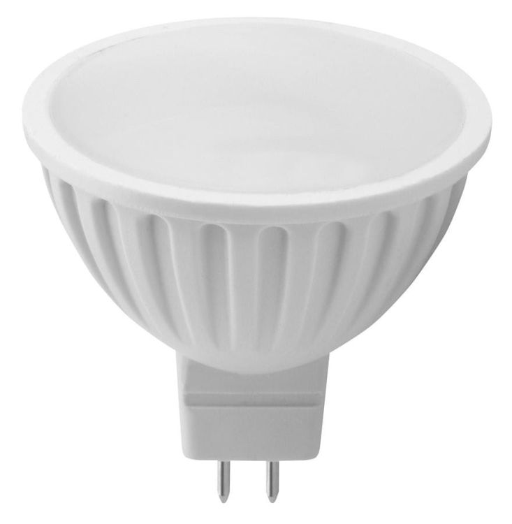 LED żarówka 6W, MR16, 12V, dzena biela, 480lm