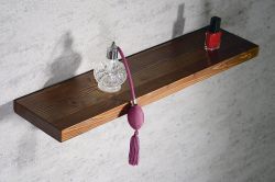 Półka 60x3x14cm na uchwyty LL009 a LL025, świerk bejcowany