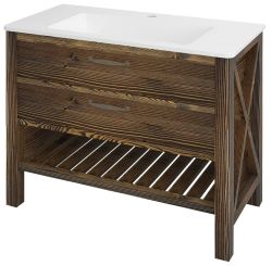 WESTERN szafka umywalkowa 97x86x48,5cm, świerk bejcowany
