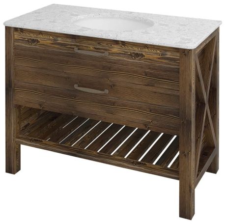 Przejdź do produktu WESTERN szafka umywalkowa 97x86x48,5cm, świerk bejcowany