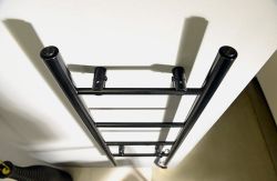 KARBO elektr. suszarka na ręczn. okrągłe profile, 400x1120 mm, 87 W, czarny