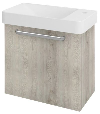 Przejdź do produktu LATUS VIII szafka umywalkowa 51x50x28cm, dąb Mocca