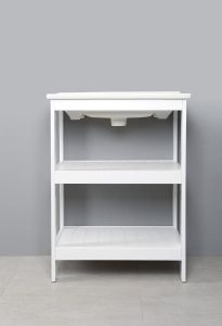 ETIDE szafka umywalkowa 61,5x85x44 cm, biały mat