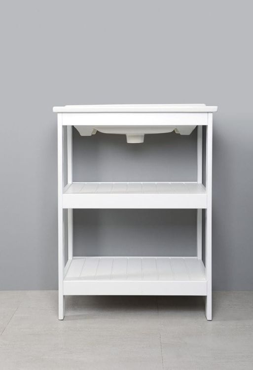 ETIDE szafka umywalkowa 61,5x85x44 cm, biały mat