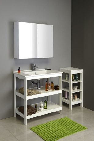 Przejdź do produktu ETIDE szafka umywalkowa 71,5x86x44 cm, biały mat