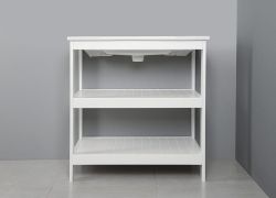 ETIDE szafka umywalkowa 81,5x86x44 cm, biały mat
