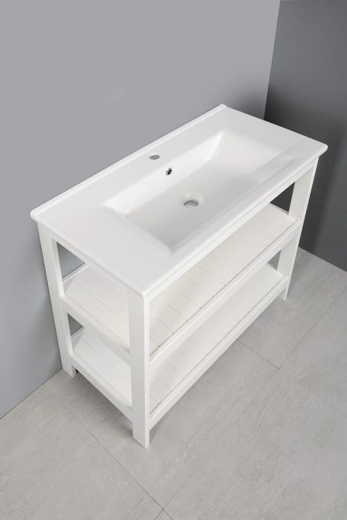 ETIDE szafka umywalkowa 81,5x86x44 cm, biały mat