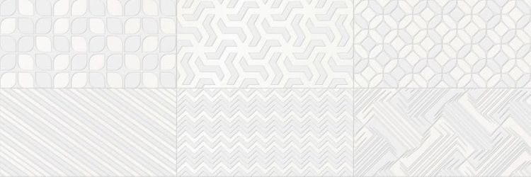 CAMALEONTE Decor Mix Blanco 20x60