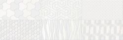 CAMALEONTE Decor Mix Blanco 20x60