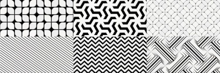 CAMALEONTE Decor Mix Negro 20x60