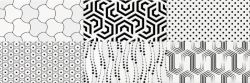 CAMALEONTE Decor Mix Negro 20x60