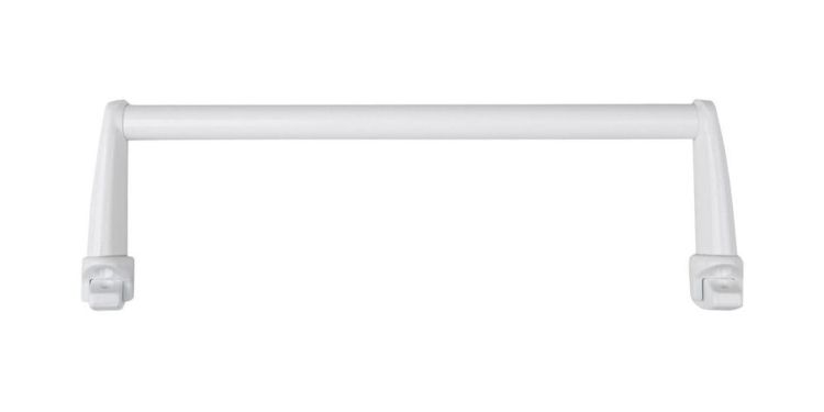 Suszarka ręczników na grzejnik 36 cm, prosty, biały