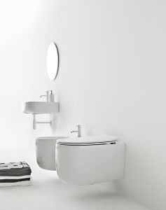 NOLITA deska WC SLIM Soft Close , duroplast, biała