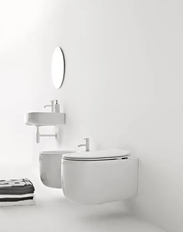 NOLITA deska WC SLIM Soft Close , duroplast, biała