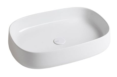 Przejdź do produktu JUMPER umywalka ceramiczna nablatowa 60x40cm, biały