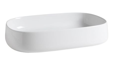 Przejdź do produktu JUMPER umywalka ceramiczna nablatowa 60x40cm, biały