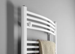 ORBIT Grzejnik łazienkowy obły, 600x1322 mm, 722 W, biały