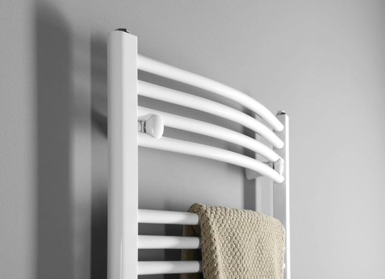 ORBIT Grzejnik łazienkowy obły, 600x1322 mm, 722 W, biały