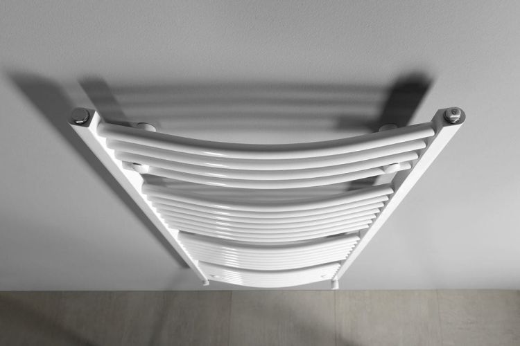 ORBIT Grzejnik łazienkowy obły, 750x1322 mm, 878 W, biały