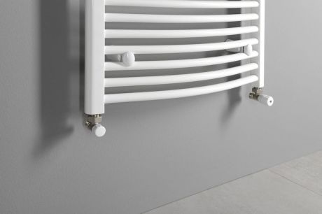 Przejdź do produktu ORBIT grzejnik łazienkowy, 450x1700 mm, 732 W, biały