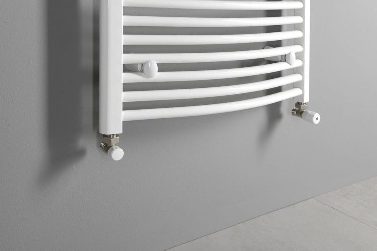 ORBIT Grzejnik łazienkowy obły, 450x1700 mm, 732 W, biały