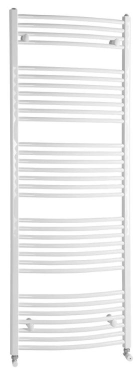 ORBIT Grzejnik łazienkowy obły, 750x1700 mm, 1125 W, biały