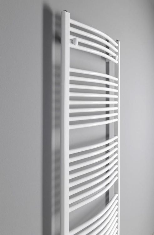 ORBIT Grzejnik łazienkowy obły, 750x1868 mm, 1258 W, biały