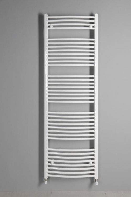 ORBIT Grzejnik łazienkowy obły, 750x1868 mm, 1258 W, biały