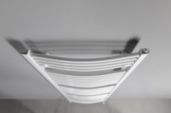 ORBIT Grzejnik łazienkowy obły, 750x1868 mm, 1258 W, biały
