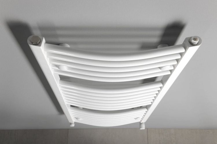 ORBIT Grzejnik łazienkowy obły, 450x986 mm, 432 W, biały