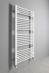 DIRECT Grzejnik łazienkowy płaski, 450x1322 mm, 564 W, biały