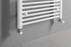 DIRECT Grzejnik łazienkowy płaski, 750x1322 mm, 864 W, biały