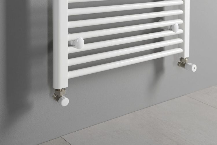 DIRECT Grzejnik łazienkowy płaski, 750x1322 mm, 864 W, biały