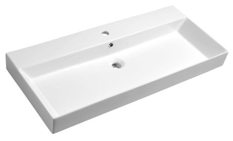 Przejdź do produktu KARE 100 umywalka meblowa 98x46cm, biała