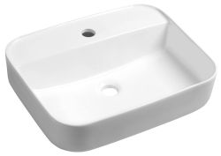 GARDA umywalka ceramiczna nablatowa 50x13,5x40 cm
