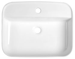 GARDA umywalka ceramiczna nablatowa 50x13,5x40 cm